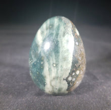 Load image into Gallery viewer, RAINFOREST RHYOLITE EGG Natural Stone Hand Carved Gemstone Egg