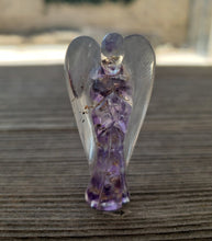 Load image into Gallery viewer, 2 INCH AMETHYST Orgone Gemstone Angel