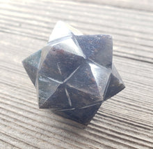Load image into Gallery viewer, LARGE 12 Point GEMSTONE MERKABA Star Natural Blue Aventurine Rare (One)