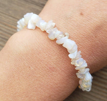 Load image into Gallery viewer, OPALITE Stone Gemstone Stretchy Chip Bracelet