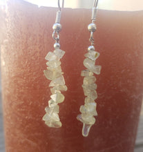 Load image into Gallery viewer, Natural PREHINITE Handmade Gemstone Chip EARRINGS