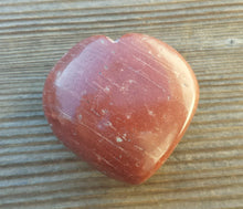 Load image into Gallery viewer, NATURAL RED JASPER Gemstone Puffy Heart 40-45mm