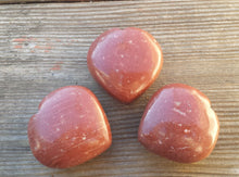 Load image into Gallery viewer, NATURAL RED JASPER Gemstone Puffy Heart 40-45mm