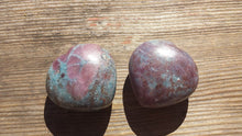 Load image into Gallery viewer, NATURAL RUBY In KYANITE Gemstone Puffy Heart 40-45mm