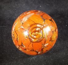 Load image into Gallery viewer, Medium (40-50mm) RED JASPER Orgone Gemstone Sphere Orgone Sphere