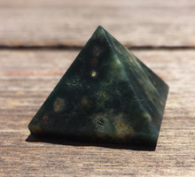 Load image into Gallery viewer, RAINFOREST RHYOLITE natural small gemstone crystal pyramid 20-22