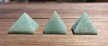 Load image into Gallery viewer, AMAZONITE natural small gemstone crystal pyramid 20-22