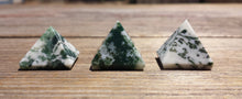 Load image into Gallery viewer, TREE AGATE natural small gemstone crystal pyramid 20-22
