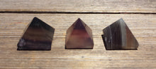 Load image into Gallery viewer, FLUORITE natural small gemstone crystal pyramid 20-22