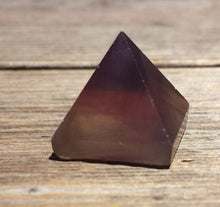 Load image into Gallery viewer, FLUORITE natural small gemstone crystal pyramid 20-22