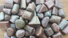 Load image into Gallery viewer, Three (3) RUBY In KYANITE TUMBLED Stones Medium/Large Natural Tumble Stones