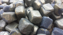 Load image into Gallery viewer, Six (6)  PYRITE TUMBLED Stones Medium/Large Natural Tumble Stones
