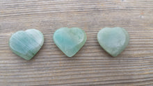 Load image into Gallery viewer, NATURAL JADE Gemstone Puffy Heart 30-35mm