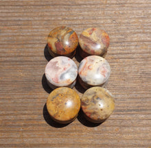 Load image into Gallery viewer, Pair of Real CRAZY LACE AGATE Plugs Gauges Body Jewelry Double Flared - Pick Size