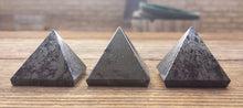 Load image into Gallery viewer, HEMATITE natural medium gemstone crystal pyramid 27-30MM