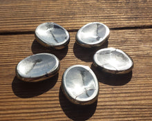 Load image into Gallery viewer, PYRITE Worry Stone Natural Stone Hand Carved Gemstone Worry Stone