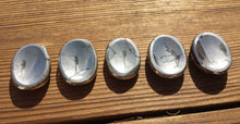 Load image into Gallery viewer, PYRITE Worry Stone Natural Stone Hand Carved Gemstone Worry Stone