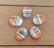 Load image into Gallery viewer, GEMSTONE WORRY STONE Natural 7 Chakra Bonded (One)