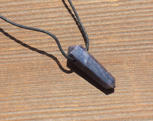 Load image into Gallery viewer, BLUE AVENTURINE Crystal Point Pendant With Adjustable Cord Stone Natural Gemstone