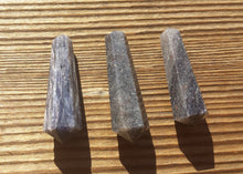 Load image into Gallery viewer, NATURAL BLUE AVENTURINE Double Terminated Gemstone Crystal Pencil Point (One)