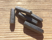 Load image into Gallery viewer, NATURAL BLACK TOURMALINE Single Terminated Gemstone Crystal Pencil Point (One)