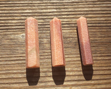 Load image into Gallery viewer, NATURAL PEACH MOONSTONE Single Terminated Gemstone Crystal Pencil Point (One)
