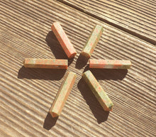 Load image into Gallery viewer, NATURAL UNAKITE Single Terminated Gemstone Crystal Pencil Point (One)