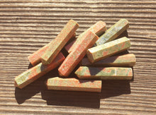 Load image into Gallery viewer, NATURAL UNAKITE Single Terminated Gemstone Crystal Pencil Point (One)