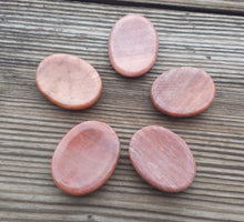 Load image into Gallery viewer, CARNELIAN Worry Stone Natural Stone Hand Carved Gemstone Worry Stone