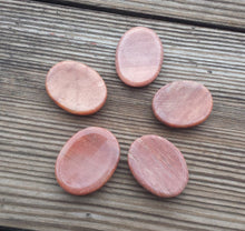 Load image into Gallery viewer, CARNELIAN Worry Stone Natural Stone Hand Carved Gemstone Worry Stone