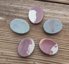 Load image into Gallery viewer, NARMANDA STONE Worry Stone Natural Stone Hand Carved Gemstone Worry Stone