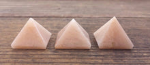 Load image into Gallery viewer, MOONSTONE natural small gemstone crystal pyramid 20-22