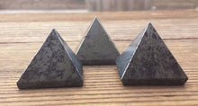 Load image into Gallery viewer, HEMATITE natural medium gemstone crystal pyramid 27-30MM
