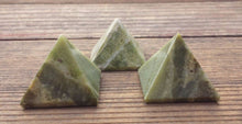 Load image into Gallery viewer, VASONITE natural medium gemstone crystal pyramid 27-30MM