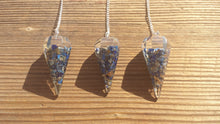 Load image into Gallery viewer, ORGONE LAPIS LAZULI Gemstone Faceted Orgone Pendulum