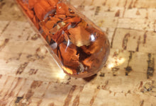 Load image into Gallery viewer, ORGONE RED JASPER Faceted Gemstone Massage Wand Stone Crystal Wand