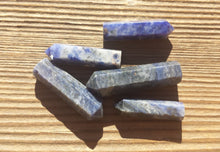 Load image into Gallery viewer, NATURAL SODALITE Single Terminated Gemstone Crystal Pencil Point (One)
