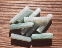 Load image into Gallery viewer, NATURAL GREEN AVENTURINE Single Terminated Gemstone Crystal Pencil Point (One)