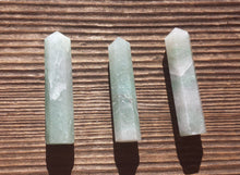 Load image into Gallery viewer, NATURAL GREEN AVENTURINE Single Terminated Gemstone Crystal Pencil Point (One)