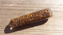 Load image into Gallery viewer, ORGONE TIGER EYE Faceted Gemstone Massage Wand Stone Crystal Wand