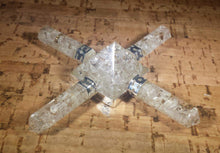 Load image into Gallery viewer, CLEAR QUARTZ ORGONE 4 Point Gemstone Energy Generator