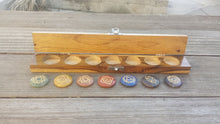 Load image into Gallery viewer, 7 CHAKRA Gemstone Engraved Disk Set With Box
