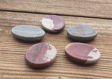 Load image into Gallery viewer, NARMANDA STONE Worry Stone Natural Stone Hand Carved Gemstone Worry Stone