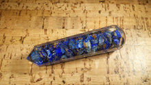 Load image into Gallery viewer, ORGONE LAPIS LAZULI  Faceted Gemstone Massage Wand Stone Crystal Wand