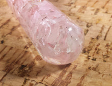 Load image into Gallery viewer, ORGONE ROSE QUARTZ Faceted Gemstone Massage Wand Stone Crystal Wand