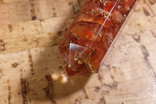 Load image into Gallery viewer, ORGONE CARNELIAN Faceted Gemstone Massage Wand Stone Crystal Wand