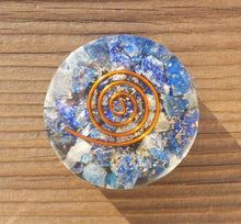 Load image into Gallery viewer, 7 CHAKRA Complete Orgone Gemstone Disk Set