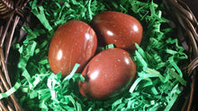 Load image into Gallery viewer, RED JASPER EGG Natural Stone Hand Carved Gemstone Egg