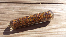 Load image into Gallery viewer, ORGONE TIGER EYE Faceted Gemstone Massage Wand Stone Crystal Wand