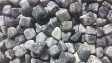 Load image into Gallery viewer, THREE (3) BLACK MOONSTONE Tumbled Stones Medium/Large Natural Tumble Stones